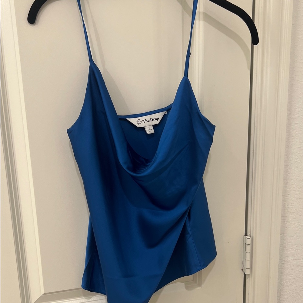 The Drop Women's Elegant Blue Camisole